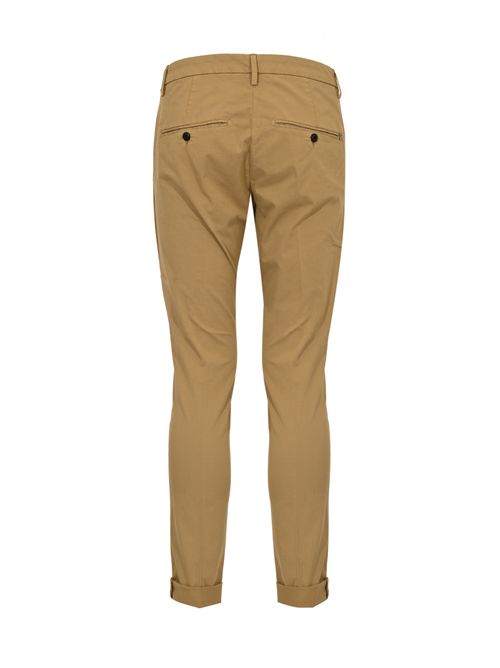 Pantalone Gaubert in cotone stretch Noce DONDUP | UP235 GSE046U PTD733
